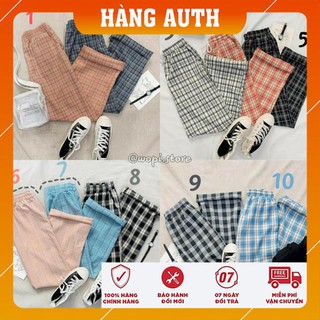 [Freeship - Hàng Cao Cấp] Quần Kẻ Caro Dáng Rộng YAME Ulzzang Unisex (12 MÀU)