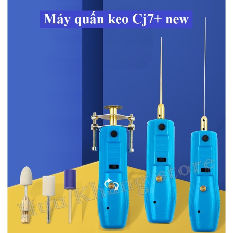 Combo máy quấn keo đa năng Cj7+ | Siêu tiện lợi