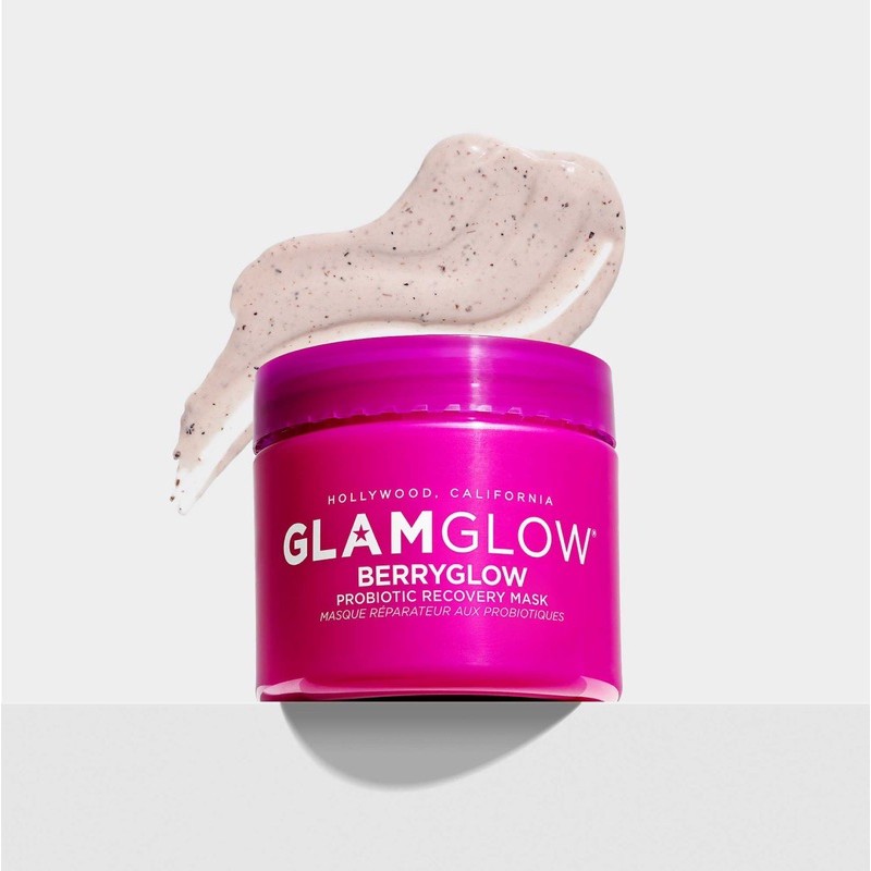 Mặt nạ phục hồi GlamGlow Berry Glow Probiotic Recovery Mask Fullsize (bill mỹ)