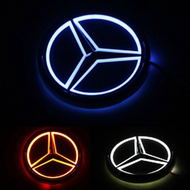 Bảng Đèn LED 4D Gắn Đuôi Xe Hơi Trang Trí In Logo Insignia