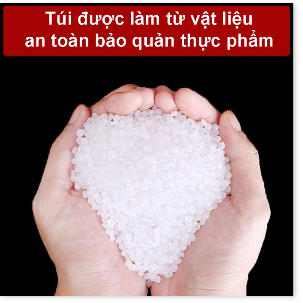 Combo 100 Túi hút chân không thực phẩm một mặt nhám SHOPTYDO dùng được cho tất cả các loại máy hút chân không