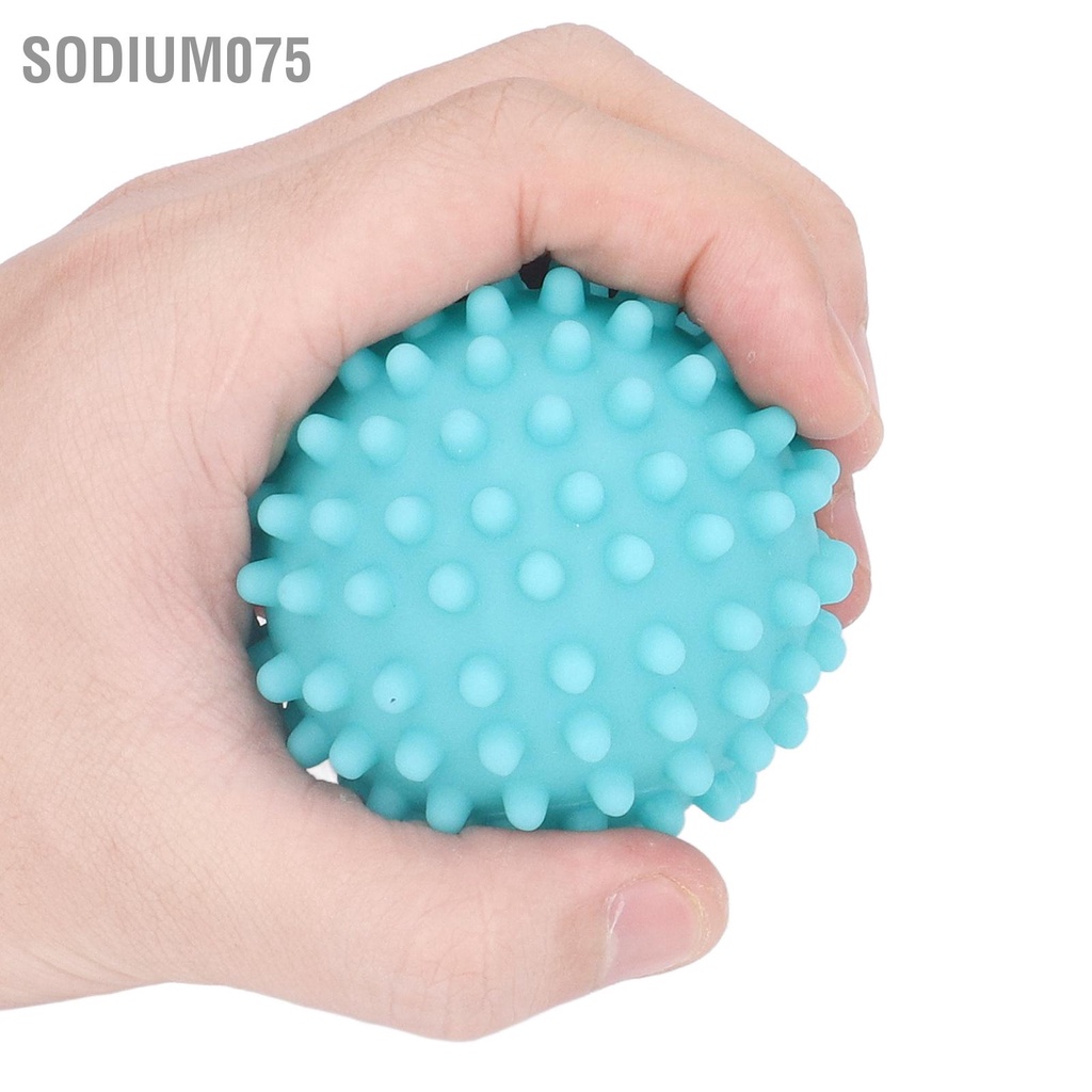 Sodium075 6 cái Bé Có Kết Cấu Cảm Giác Bộ Bóng Trẻ Em Di Động Mềm Nhiều Màu Bóp Đồ Chơi Tháng