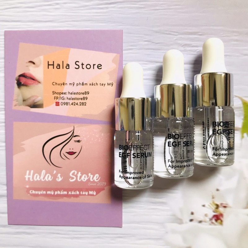 Tinh chất dưỡng cao cấp tái tạo và làm săn chắc da, chống lão hoá EGF Bioeffect 2.5ml