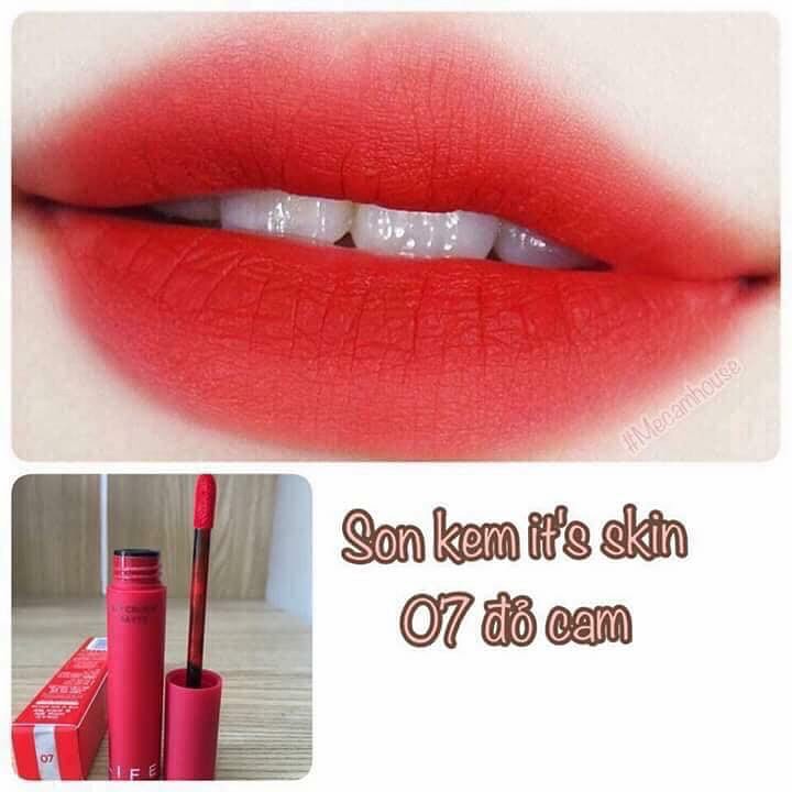 Son Kem Lì It's Skin Lip Crush Matte Life Color