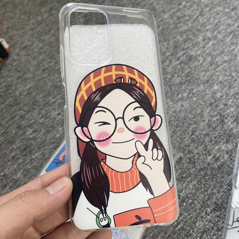 Ốp dẻo trong tách nền Xiaomi Redmi Note 10 - Xiaomi Redmi Note 10 Pro - Xiaomi Redmi Note 10s in hinh cute, dễ thương!!!