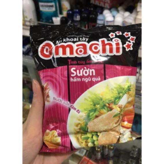 Set 5 Gói Mì Omachi sườn/bò