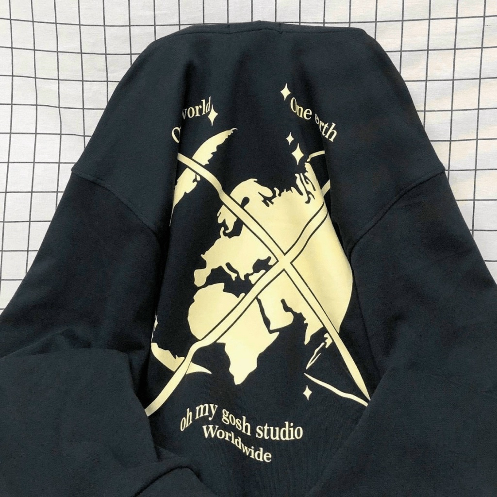 ÁO khoác nỉ hoddies form rộng hàn quốc siêu đẹp - thời trang genz cho các bạn trẻ KOKO MI FASHION