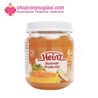 Dinh Dưỡng Đóng Lọ Heinz Trái Cây Mùa Hè 110g Cho Bé 6 Tháng Trở Lên - Date 2021 - Xuất xứ Úc