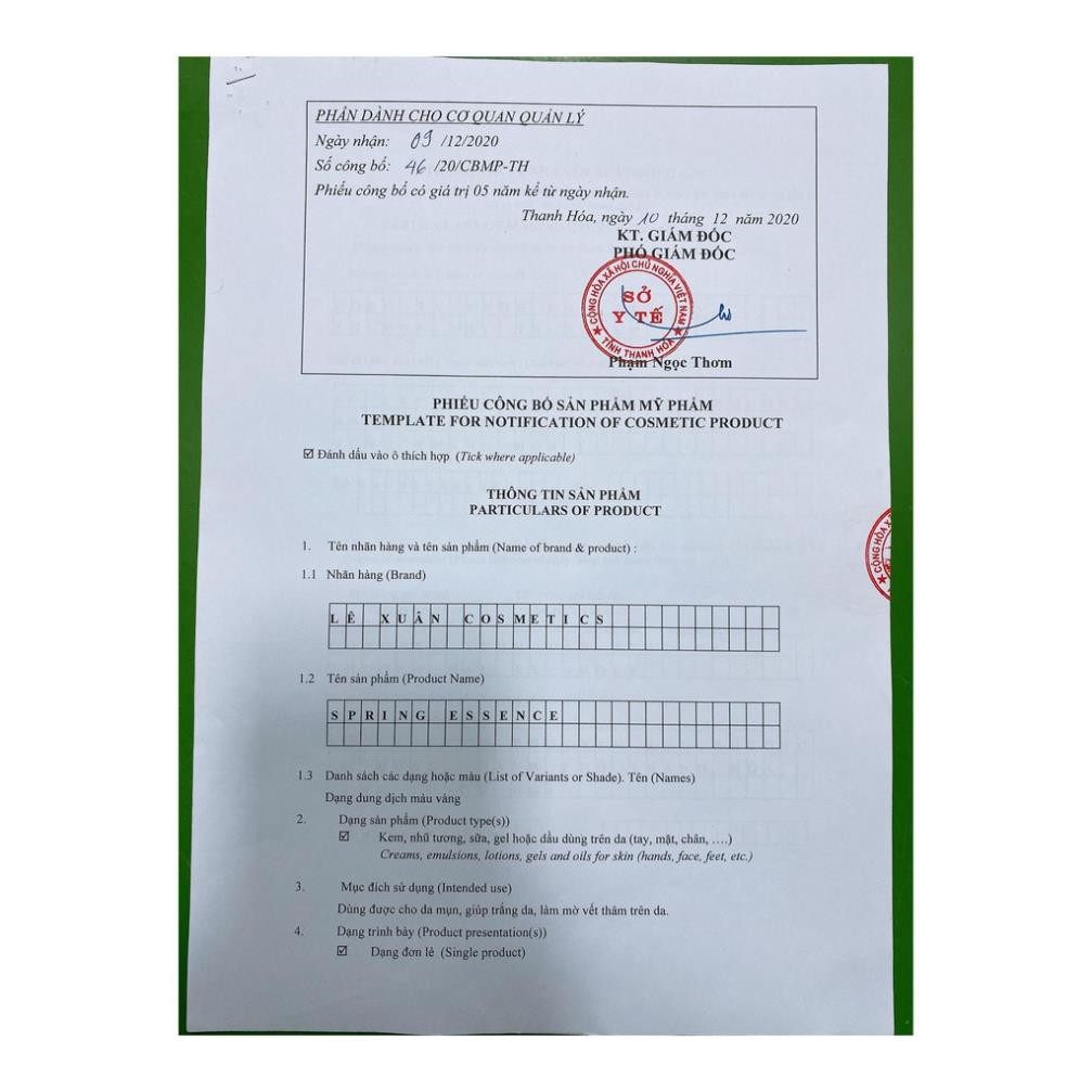 TINH CHẤT MỤN TRỨNG CÁ LÊ XUÂN💚FREESHIP💚Đánh bay mụn ẩn, mụn dầu đen, mụn trứng cá... sáng mịn da, khít lỗ chân lông | BigBuy360 - bigbuy360.vn