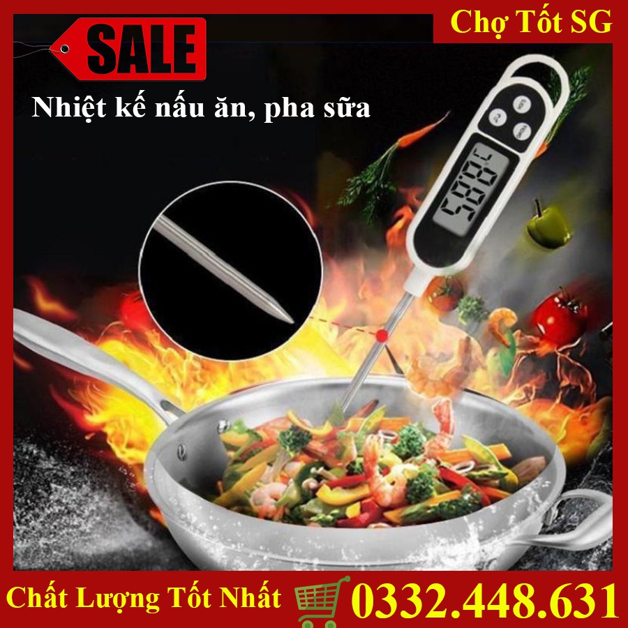 ✔️ [BH 1 Đổi 1] Nhiệt Kế Đo Nước, Nhà Bếp Nấu Ăn, Pha Sữa, Cây Đo Nhiệt Độ Cho Bé Cao Cấp, Chính Xác, Dễ Sử Dụng KT300