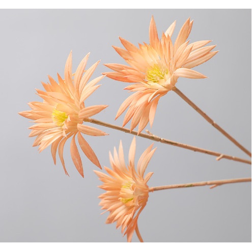 Hoa lụa/Hoa giả - Cành cúc, bông hoa cúc pha lê nhựa decor trang trí nhà, cửa hàng sự kiện phụ kiện cắm hoa, chụp ảnh...