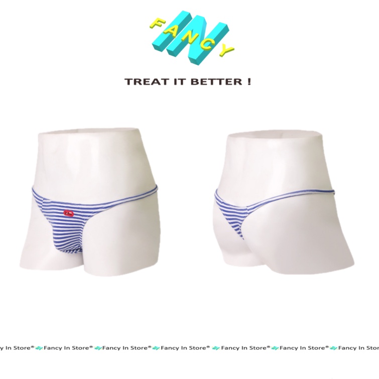 Quần Lót Nam Lọt khe Cotton Mịn Mát Gợi Cảm, Sịp Lọt Khe Nam sexy Fancy In -  th004