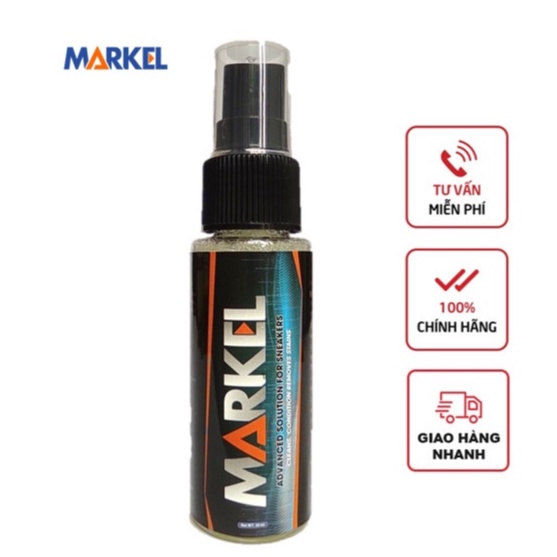 Dung dịch làm sạch giày da, đồ da chuyên dụng Markel Advanced Solution for Sneakers 30 ml