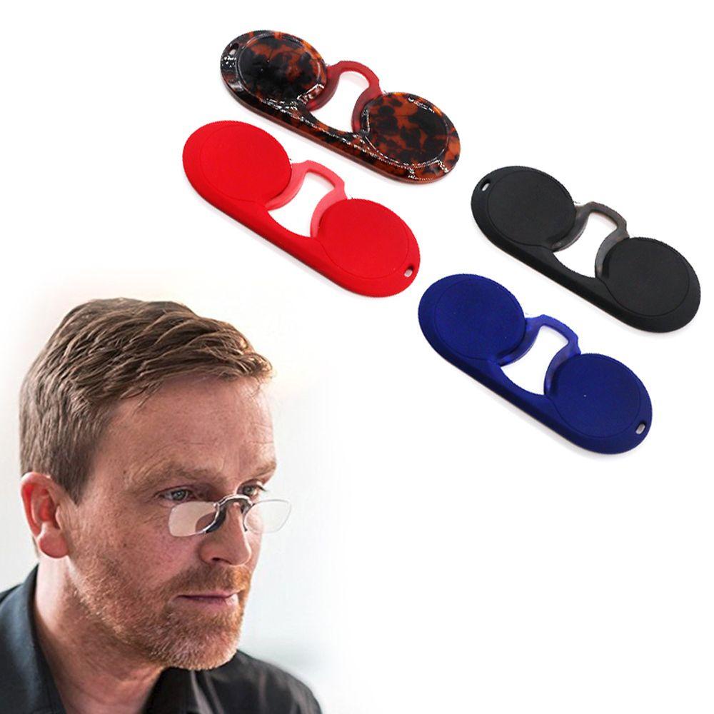 Kính Đọc Sách BACK2LIFE Dạng Phẳng Cổ Điển Có Kẹp Mũi Cho Nam Và Nữ