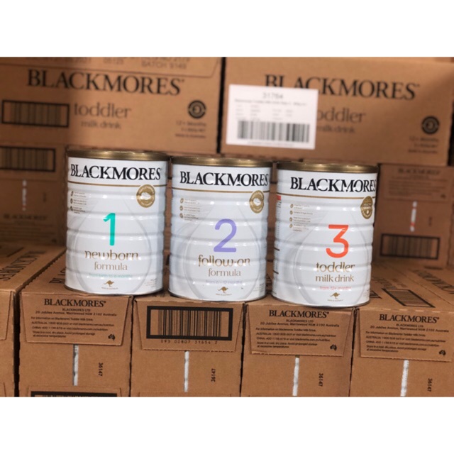 (Sỉ_lẻ)[Date t8/2021] Combo 3 hộp Sữa Blackmore Úc 900g