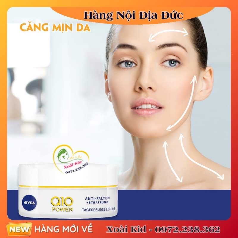 Kem dưỡng da Nivea Q10 chống lão hoá, sáng da của Đức