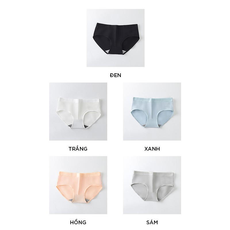 Quần Lót Nữ Cotton kháng khuẩn mềm mại viền chun nữ tính QL96