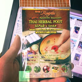 Bột ngâm chân thảo mộc thải độc thái lan