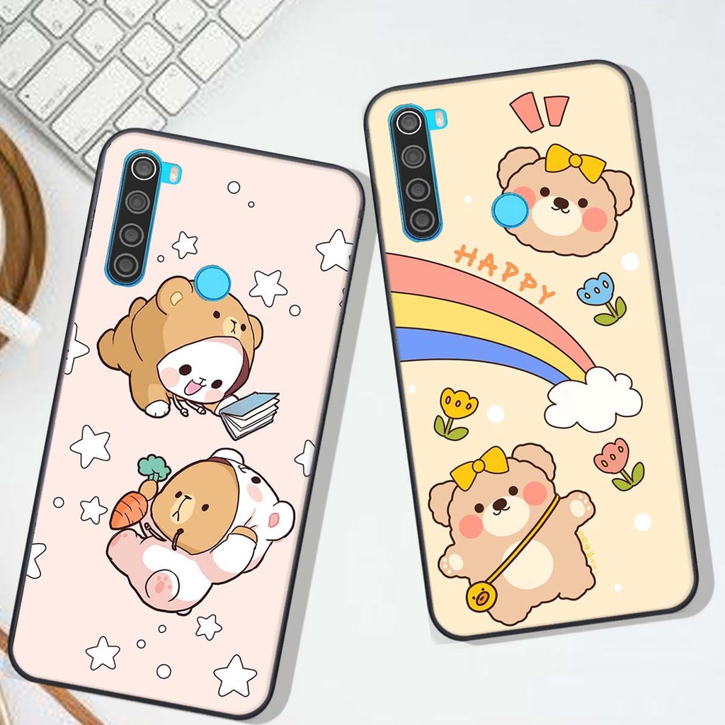 Ốp lưng Xiaomi REDMI NOTE 8 in hình Gấu xinh xắn, Bò sữa đáng yêu,  ĐẸP -  RẺ - XINH - ĐỘC ĐÁO