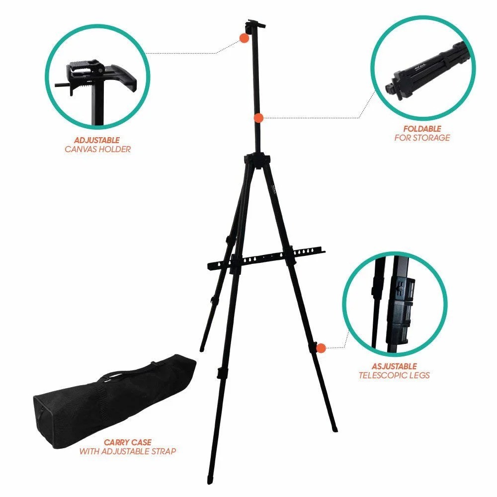 Giá Vẽ Tripod Mont Marte MEA0025 - Tripod Easel Lightweight Steel - MEA0025