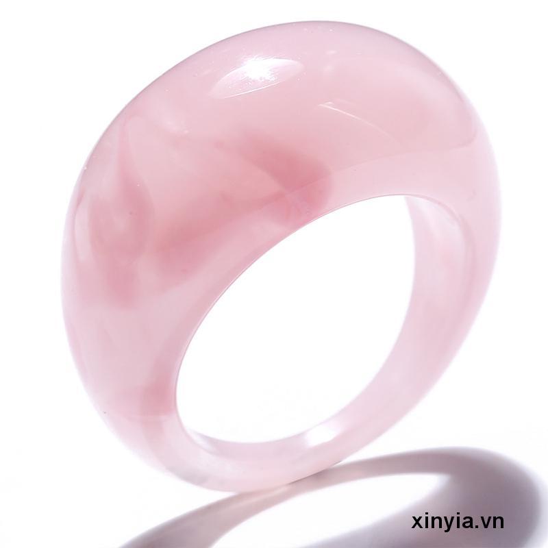 Nhẫn Resin Thiết Kế Độc Đáo Thời Trang Cá Tính Cho Nữ