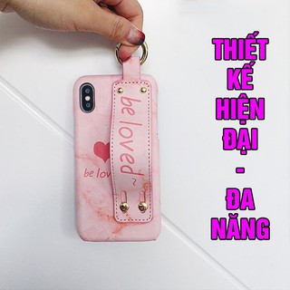 ỐP LƯNG IPHONE X / ỐP DA BÁO HỒNG IPHONE X