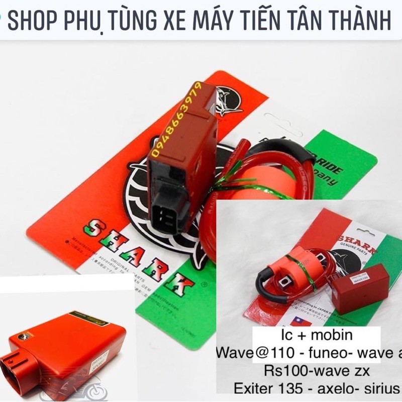 Ic shark , mobin lửa wave dream funeo axelo sipo exiter-dochoxemaynhapkhau