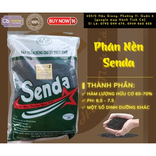 Phân nền thuỷ sinh senda cho hồ cá