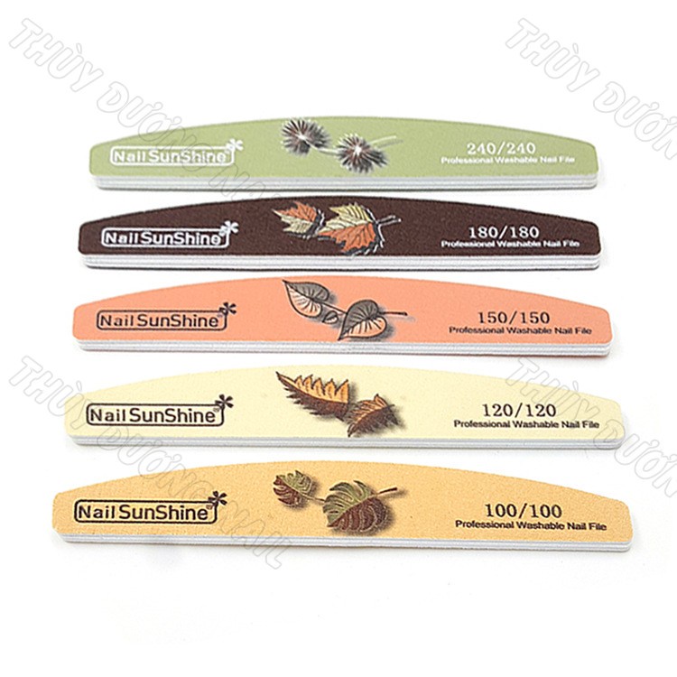 Dũa móng dạng thanh SunShine hình lược, 2 mặt nhám - 5 độ nhám lựa chọn