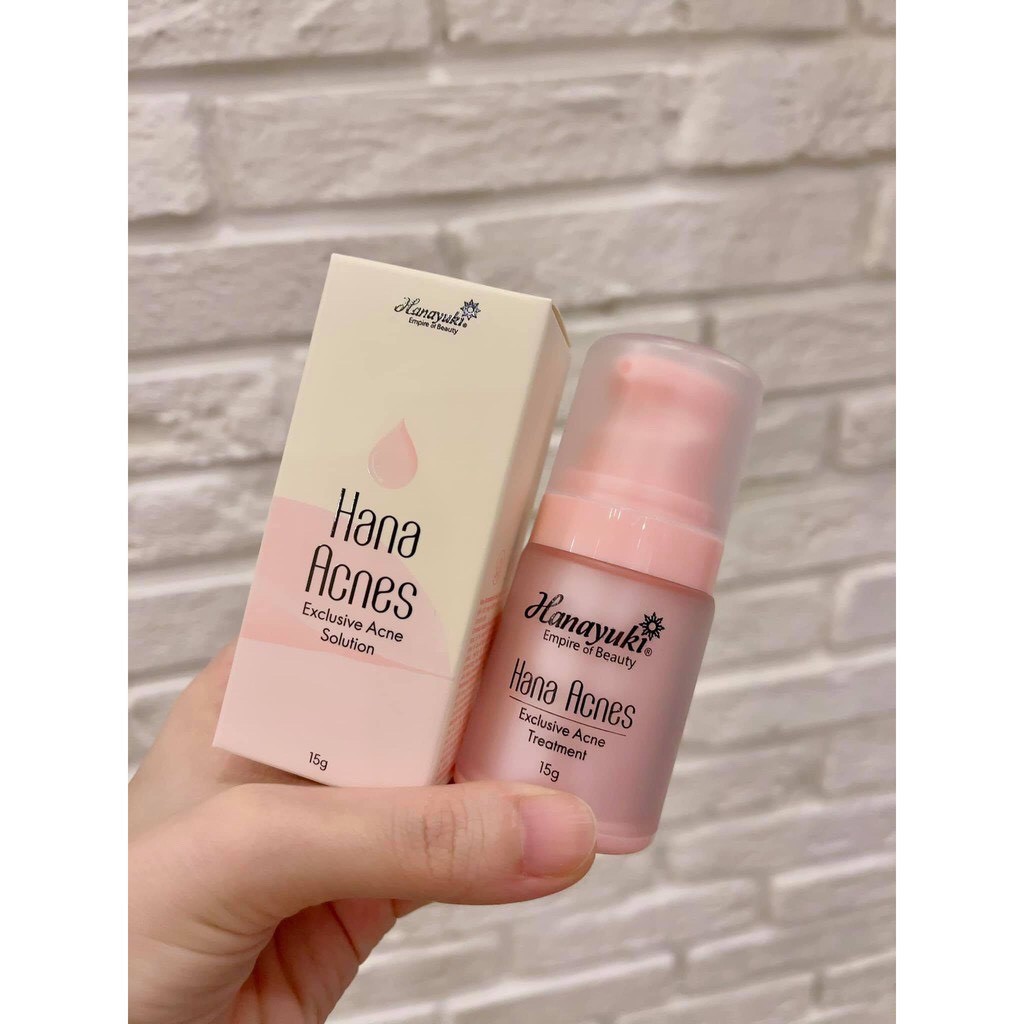 SERUM MỤN HANAYUKI ( Hana Acnes ) 15gr size mini (CHÍNH HÃNG 100%)