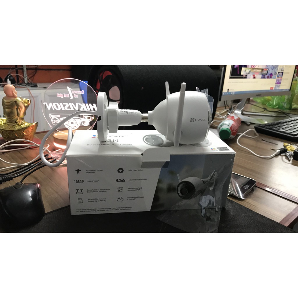 Camera wifi ngoài trời c3n