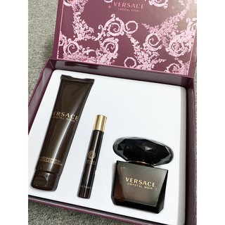 💥 Gift set nước hoa nữ Crystal Noir - Versace