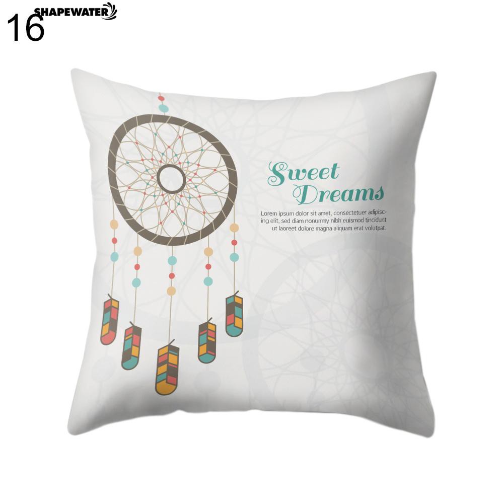 Gối tựa trang trí sofa , phòng ngủ , văn phòng. hình dreamcatcher