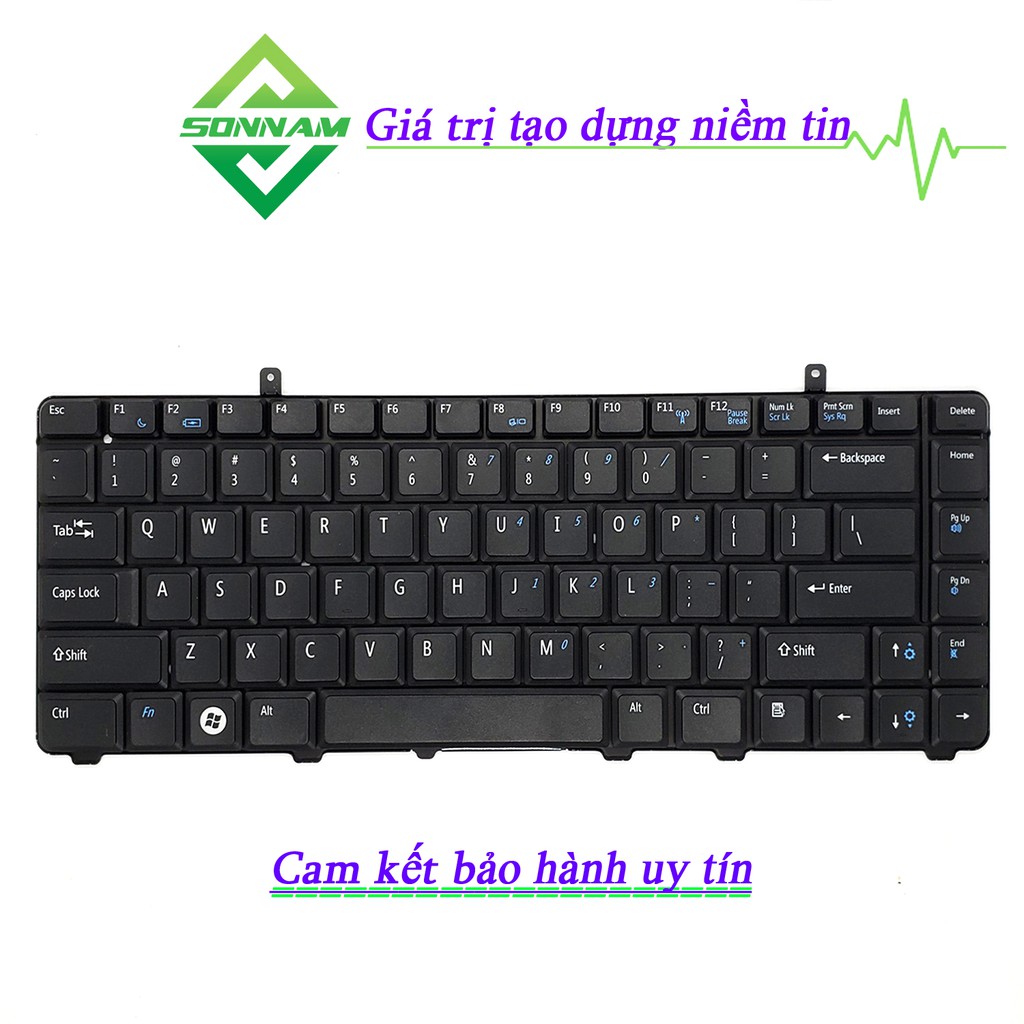 Bàn Phím Laptop Dell Vostro A840, A860, 1088, 1014, 1015, PP37L, R811H, 0R811H - Bảo Hành Đổi Mới 9 Tháng
