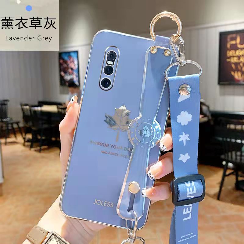 Ốp Điện Thoại Sang Trọng Có Dây Đeo Cho VIVO Y95 Y51 2020 Y15S 2021 Y21 2021 Y33S Y21S Y55S Y33S 5G Y75 5G
