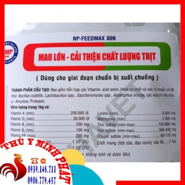 MAU LỚN CẢI THIỆN CHẤT LƯỢNG THỊT GÓI 1KG