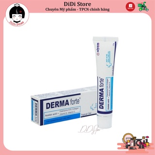Derma forte gel 15g - giảm mụn trứng cá, ngừa thâm, mờ sẹo, dưỡng da