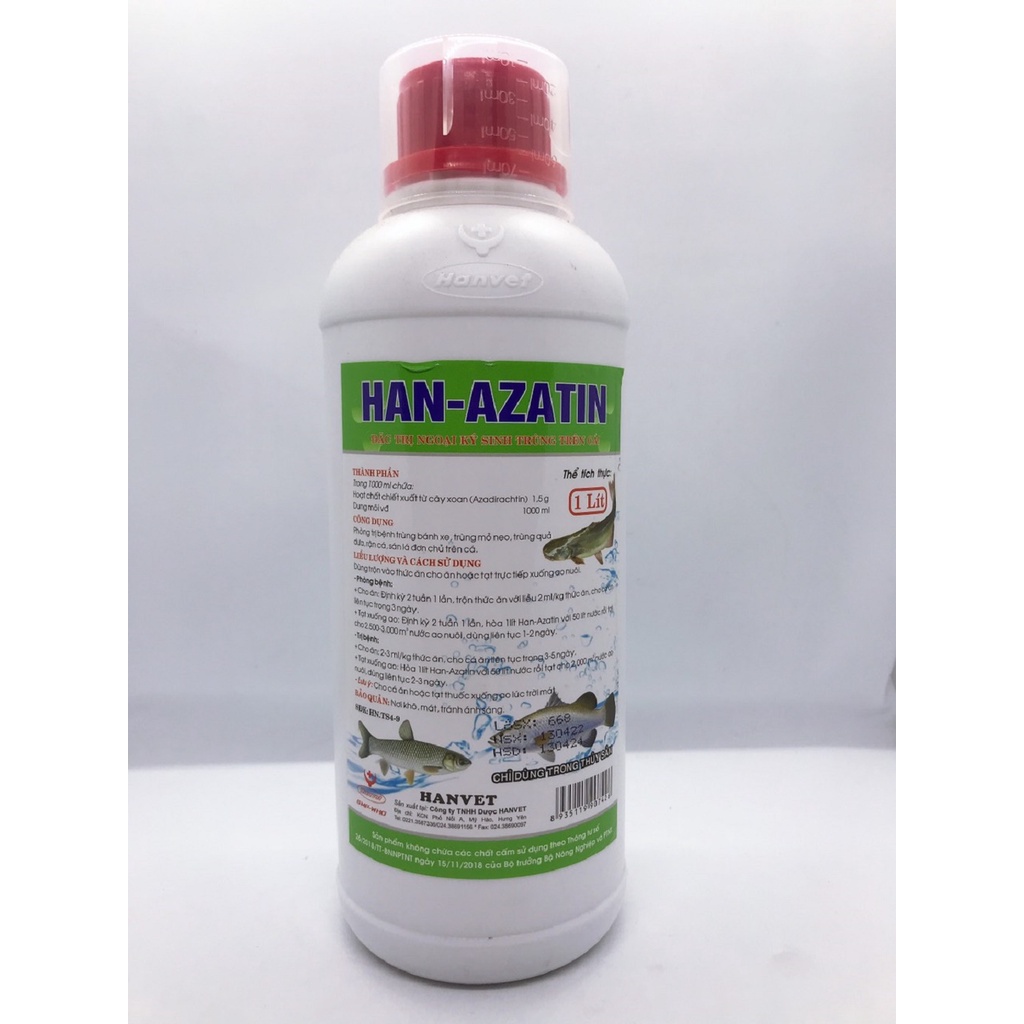 HAN-AZATIN : DIỆT TRÙNG MỎ NEO, TRÙNG BÁNH XE