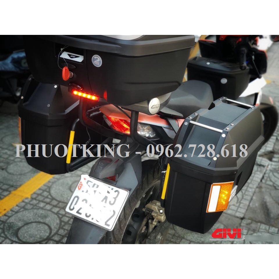 Thùng đôi givi E23N có đèn - PHƯỢT KING