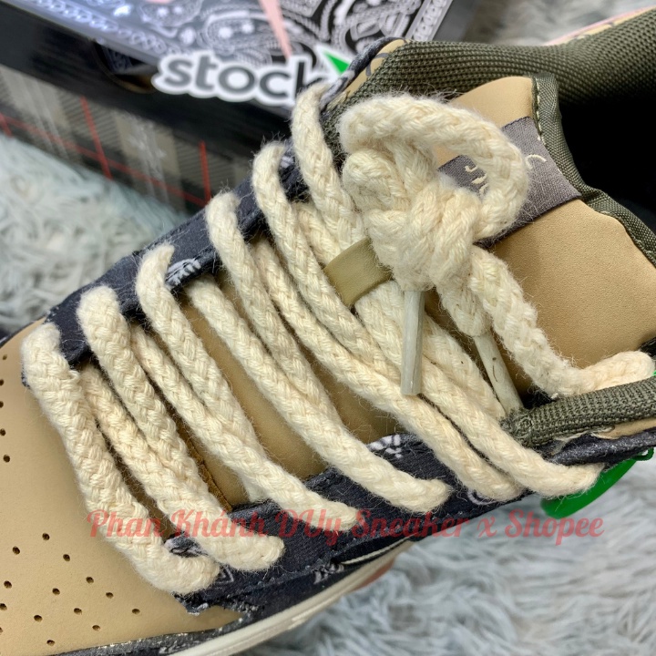 Giày Sneaker Sb Dunk Low x Travis Scott cổ thấp nam nữ Hàng TC
