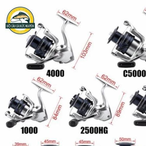 [Chính hãng]Máy câu SHIMANO NEXAVE C3000 chính hãng câu lure,lục,lancer -ĐỒ CÂU ĐINH THẮNG [Shop đồ câu cá uy tín]