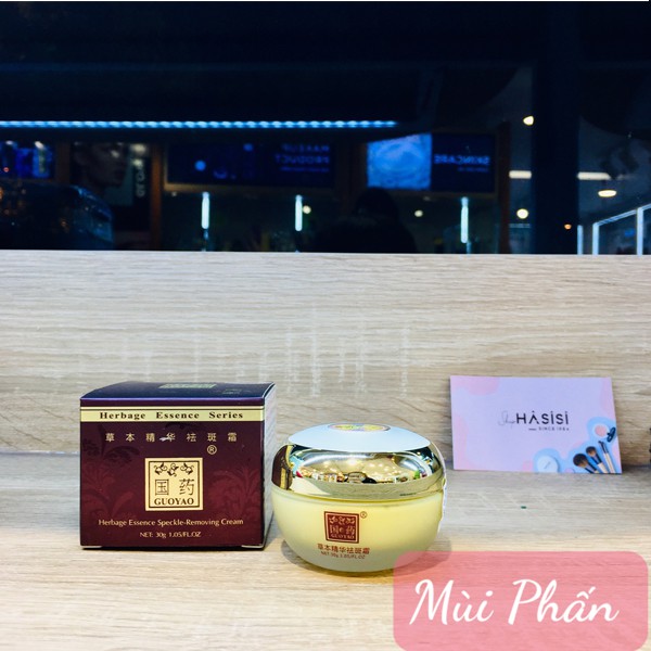 Kem Dưỡng Sâm Cao Cấp GUOYAO HERBAGE ESSENCE SPECKLE REMOVING CREAM 30G