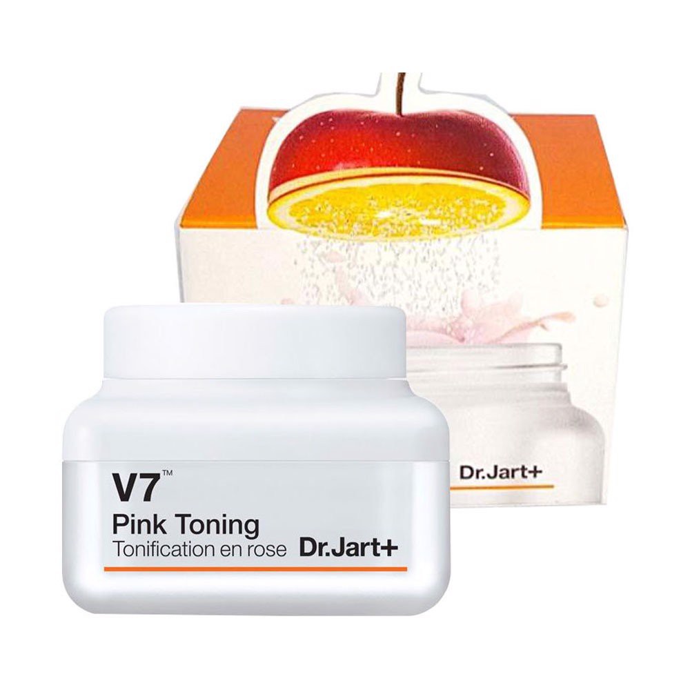 Kem dưỡng trắng tái tạo da V7 Pink Toning Dr.Jart+ 15 ml