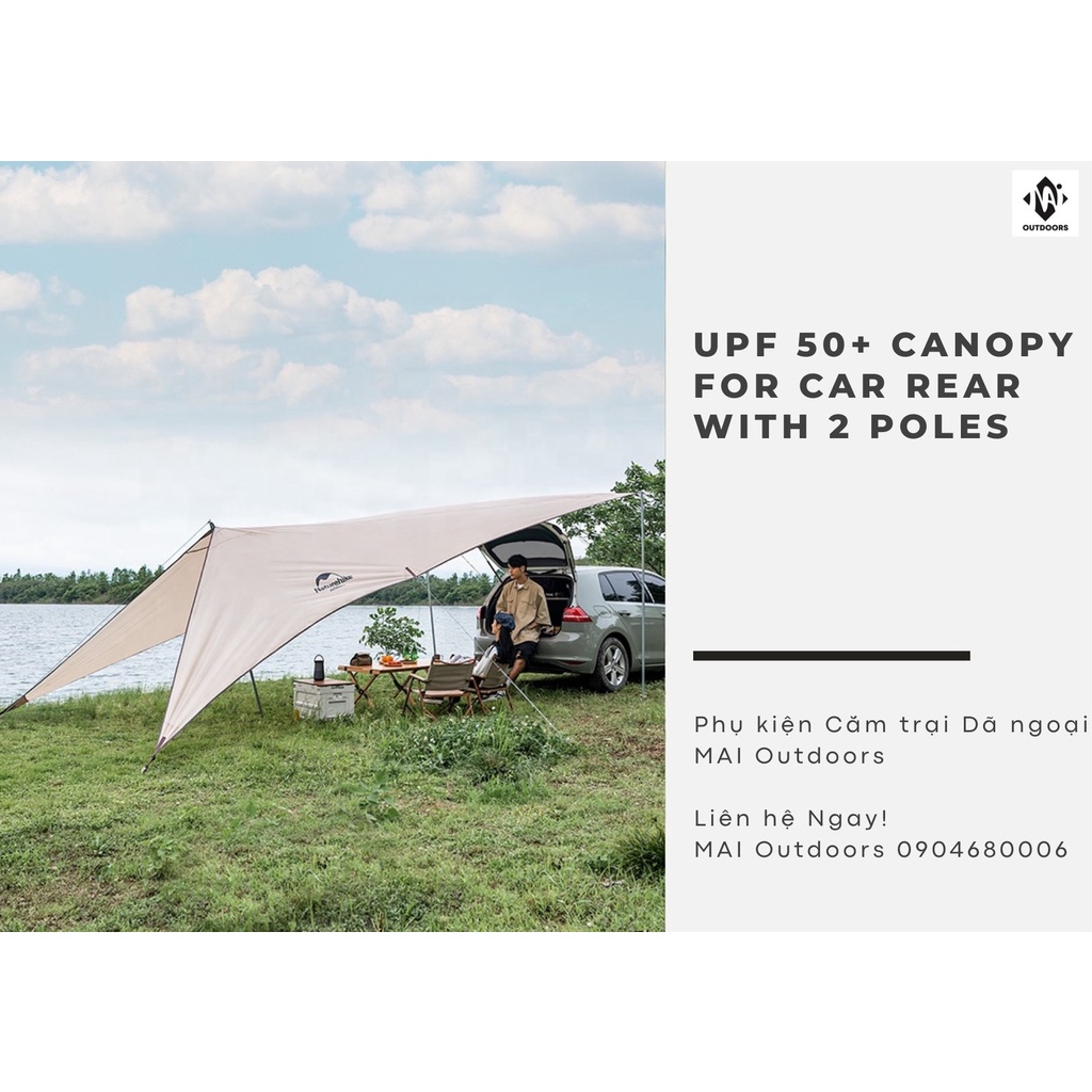 Tăng dã ngoại phía sau xe ô tô NatureHike NH21TM001