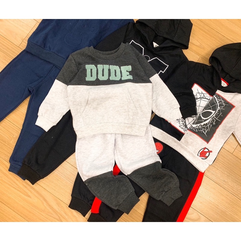 Bộ nỉ DUDE HM xuất bé trai