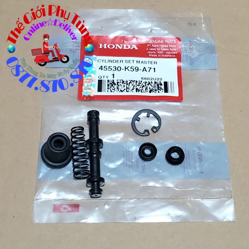 Ty ben dầu  tay dầu Vario, Click thái zin mới Indonesia - 45530-K59-A71