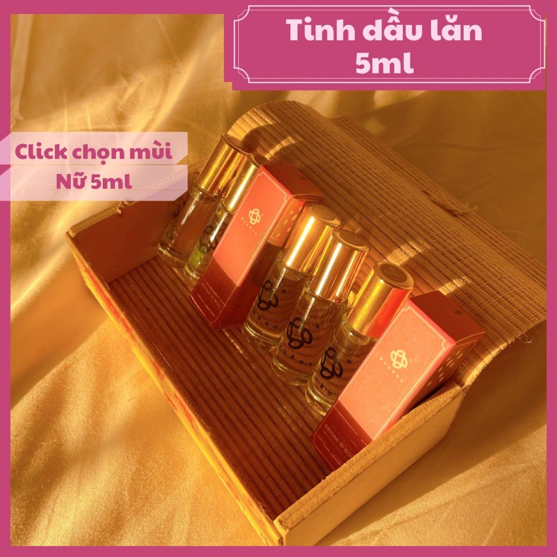 [CHÍNH HÃNG] NỮ - Tinh Dầu Nước Bou Lăn 5ml | Thế Giới Skin Care