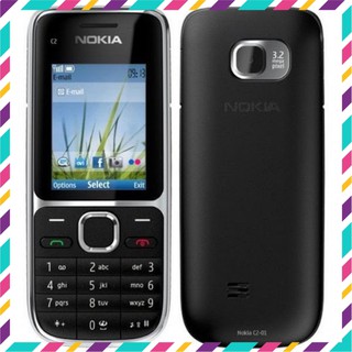 Điện thoại Nokia C2-01 Chính Hãng - BH 12 Tháng - Loa To Nghe Gọi Siêu Rõ - Kèm Pin Sạc