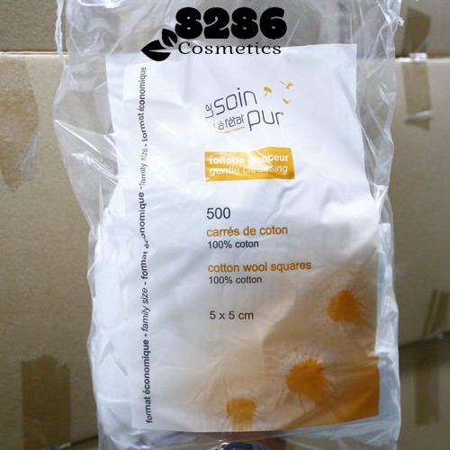 [Có sẵn] Bông Tẩy Trang Tetra Soin pur 500 - 600 miếng của Pháp | BigBuy360 - bigbuy360.vn