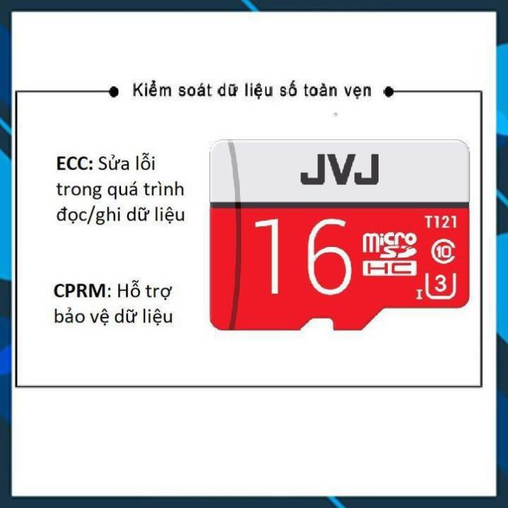 KỊCH SÀN Thẻ nhớ.8Gb.16Gb.32Gb.64Gb.128Gb. JVJ Pro U3 Class 10 - Thẻ JVJ Micro SD class 10 U3. | BigBuy360 - bigbuy360.vn
